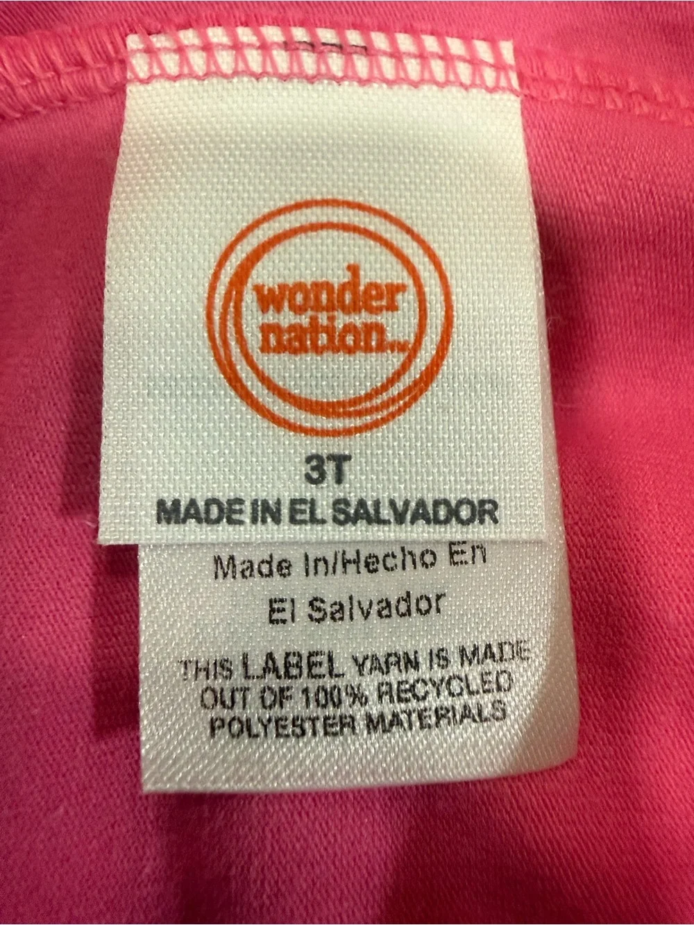wonder nation Bright Pink Girls' Leggings